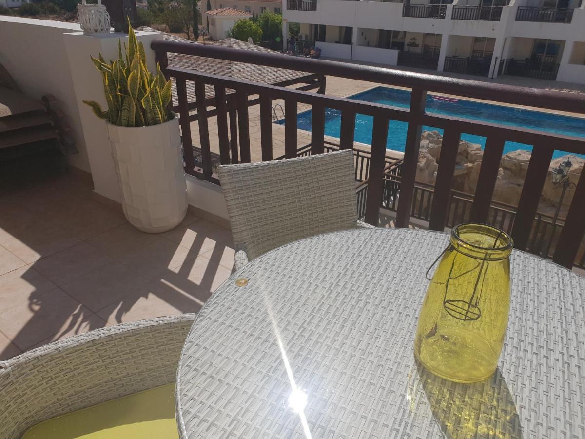 Stunning Apartment C106 With Balcony Looking Over Pool Pégeia Exteriör bild